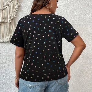 SHEIN Star print t-shirt